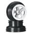 WHEELS SATIN CHROME 2.2" (F)
