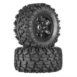 tires assembled glued x maxx