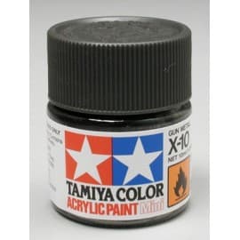 ACRYLIC MINI X10 GUNMTL