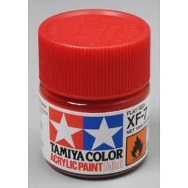 Tamiya Acrylic Mini XF-7 Flat Red 1/3 oz