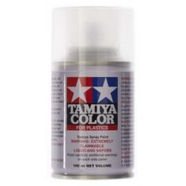 Tamiya Spray Lacquer TS-80 Flat Clear 3 oz