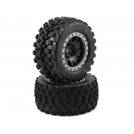 Pro-Line Badlands MX43 Pro-Loc Pre-Mounted All Terrain Tires (MX43) for Traxxas X-maxx