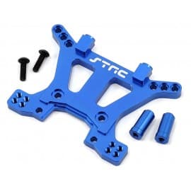 ST RC Front Shock Tower Aluminum HD Traxxas Slash 4x4 (Blue)