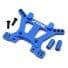 ST RC Front Shock Tower Aluminum HD Traxxas Slash 4x4 (Blue)