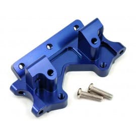 ST RC Aluminum Front Bulkhead for Traxxas Slash, Rustler, Stampede etc (Blue)