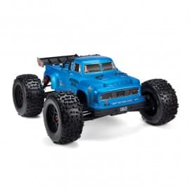 Arrma 1/8 NOTORIOUS 6S 4WD BLX Brushless Classic Stunt Truck with Spektrum RTR BLUE