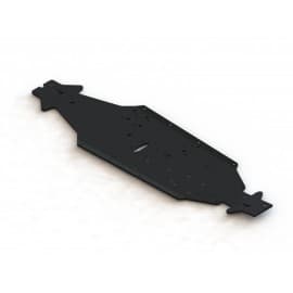 Arrma ALUMINUM CHASSIS Lower Plate Talion LWB (BLACK)