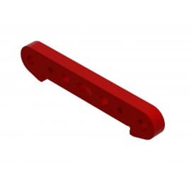 Arrma Aluminum Rear Suspension Mount Red