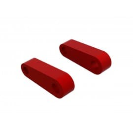 Arrma Alum FR Suspension Mounts Red Arrma Alum FR Suspension Mounts Red