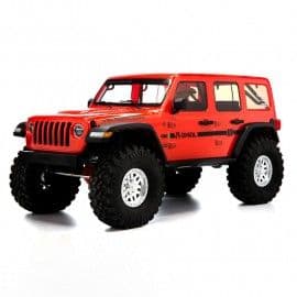 Axial SCX10 III Jeep JLU Wrangler with portals 1/10 4x4 Rock Crawler RTR (Orange)