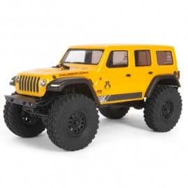 Axial SCX24 2019 Jeep Wrangler JLU CRC 1/24 4x4 Mini Crawler RTR (Yellow)