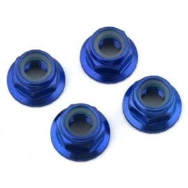 Traxxas Flanged 5mm Nut Blue