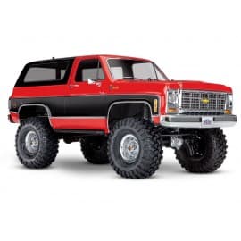 Traxxas TRX-4 1/10 Trail Crawler Truck w/'79 Chevrolet K5 Blazer Red