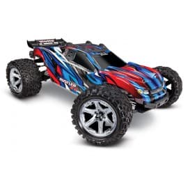 Traxxas Rustler 4X4 VXL 1/10 Brushless Stadium Truck RTR Blue/Red