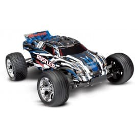 Traxxas Rustler 2WD Stadium Truck (No Battery & Charger) - Blue