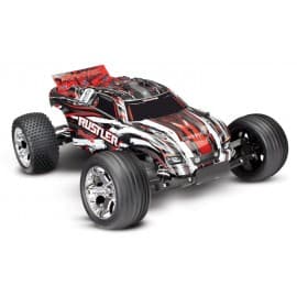 Traxxas Rustler 2WD Stadium Truck (No Battery) Red