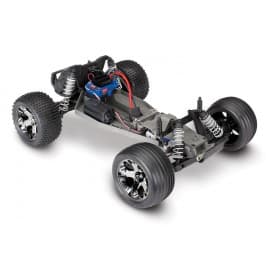 Traxxas Rustler 2WD VXL 2.4GHz TSM 1/10th Stadium Truck (No Battery) Red