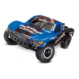 Traxxas Slash VXL 1/10 2WD W/TSM Short Course Truck (No Battery) Blue