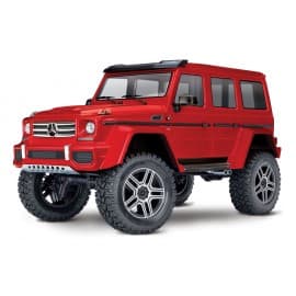 Traxxas TRX-4 1/10 Trail Crawler Truck w/Mercedes-Benz G500 Red