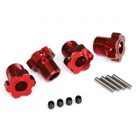 Traxxas Wheel Hub 17mm Red