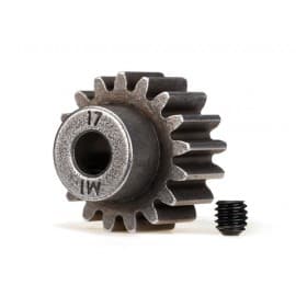 Traxxas Hardened Steel Mod 1.0 Pinion Gear w/5mm Bore (17T)
