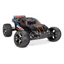 Traxxas Rustler 2WD VXL 2.4GHz TSM 1/10th Stadium Truck (No Battery) Green