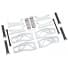 Traxxas Widemaxx Suspension Kit White