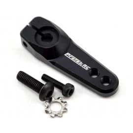 Pro Tek Aluminum Clamping Servo Horn (Black) 25T