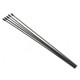 Pro Tek Antenna Tube Black With Cap