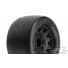 Pro-Line Prime 2.8" Pre-Mounted w/Raid Rear Wheels (2) (Black) (M2)_x005F_x000D_ w/Removable 12mm Hex