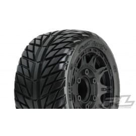 Pro Line Street Fighter LP 2.8" Tires w/Raid Rear Wheels (2) (Black) (M2)_x005F_x000D_ w/12mm Removable Hex
