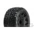 Pro Line Street Fighter LP 2.8" Tires w/Raid Rear Wheels (2) (Black) (M2)_x005F_x000D_ w/12mm Removable Hex
