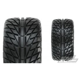 Pro Line Street Fighter LP 2.8" Tires w/Raid Rear Wheels (2) (Black) (M2)_x005F_x000D_ w/12mm Removable Hex