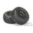 Pro-Line Trencher X SC Tires w/Raid Wheels (2) (Black) (M2)