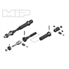 MIP X-Duty CVD Front 4wd Slash/Stampede/Rustler